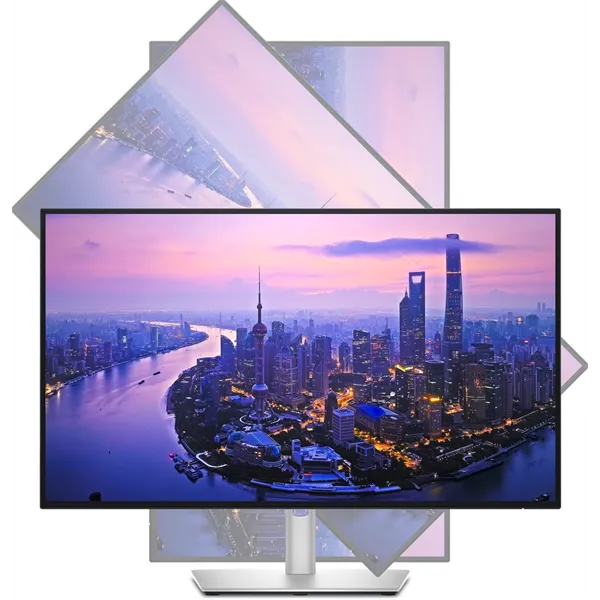 DELL LCD Monitor 27" U2725QE 4K UHD 3840x2160 120Hz IPS 16:9 3000:1, 450cd, 5ms, HDMI, DP, USB-C, Thunderbolt, fekete - Image 3