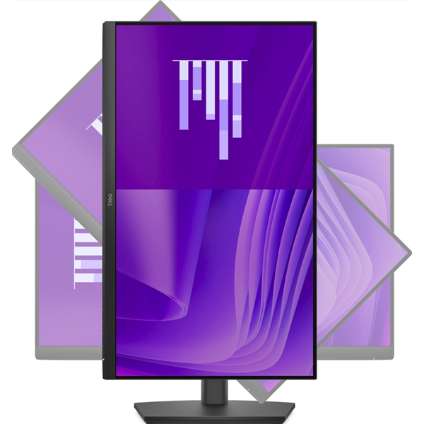 DELL Pro 24 Monitor 23,8"  E2425HSM FHD 1920x1080 VA 100Hz 1000:1 250cd, 5ms, HDMI, VGA, DP, fekete - Image 3