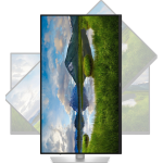DELL Pro 24 Plus Monitor 23,8" P2425DE WQHD IPS 2560x1440 100Hz 16:9 1500:1, 350cd, 8ms, HDMI, DP, USB-C, RJ45, fekete - Image 3