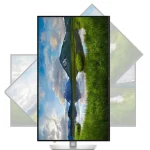 DELL Pro 32 Plus Monitor 31.5" P3225QE 4K UHD 100Hz 16:9 IPS 1500:1 350cd, 8ms, HDMI, DisplayPort, USB-C, RJ45, fekete - Image 3