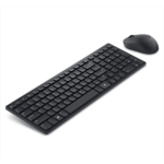 DELL Pro Compact Vezeték nélküli Billentyűzet + egér silent KM555 - Hungarian (QWERTZ) - Fekete