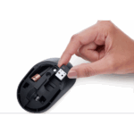 DELL Pro Compact Vezeték nélküli egér silent MS355, fekete - Image 2