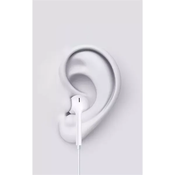 DEVIA UNIVERZÁLIS SZTEREÓ FELVEVŐS FÜLHALLGATÓ - LIGHTNING - STAR SERIES EARBUDS LIGHTNING EARPHONE - FEHÉR - Image 3