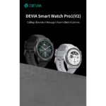 Devia ST111455 Pro1 (V2) ezüst okosóra - Image 3