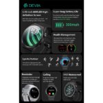 Devia ST111455 Pro1 (V2) ezüst okosóra - Image 6