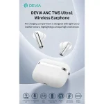 Devia TWS-Ultra1 ANC Bluetooth sztereó headset - fekete - Image 4