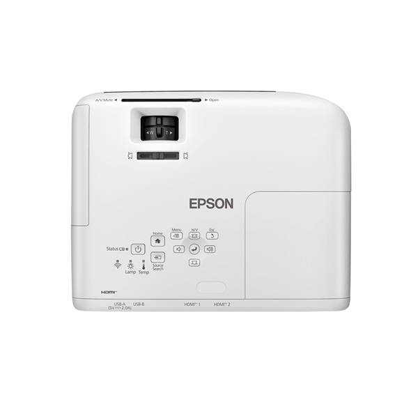 EPSON Projektor - EB-W55 (3LCD, 1280x800, 16:10 (WXGA), 4000 AL, 16 000:1, 2xHDMI/USB/WiFi) - Image 3