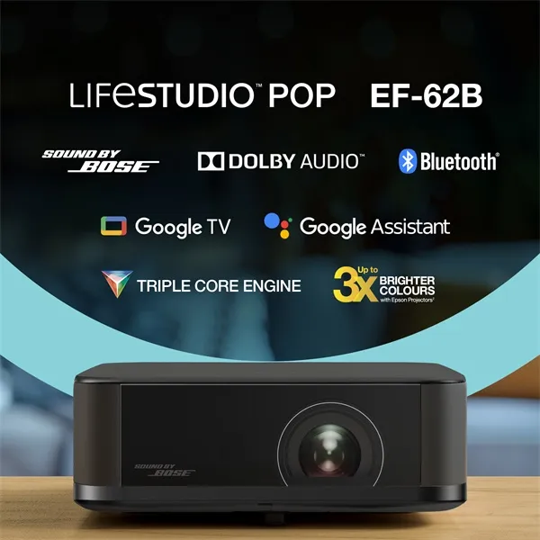 Epson EF-62B 3LCD / 700 Lumen / 4K PRO UHD lézer okos projektor - Image 3