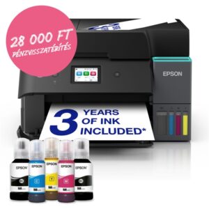 EPSON Tintasugaras nyomtató - EcoTank L6390 (A4, MFP, színes,4800x1200 DPI,35 lap/perc, Full duplex, ADF, USB/LAN/Wifi)