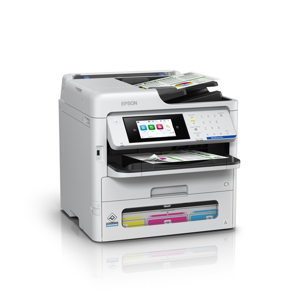 EPSON Tintasugaras nyomtató - WorkForce Pro EM-C800RDWF (A4, MFP, 4800x1200 DPI, 34 lap/perc, duplex, ADF, USB/LAN/Wifi) - Image 2