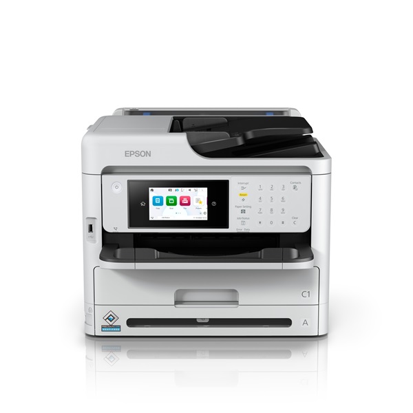EPSON Tintasugaras nyomtató - WorkForce WF-M5899DWF (A4, MFP, 1200x2400 DPI, 34 lap/perc, duplex, ADF, USB/LAN/Wifi)
