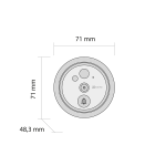 EZVIZ HP4 kültéri vezeték nélküli kukucskáló csengővel  4,3 hüvelyk, kétirányú video hívás, csengő, 4600 mAh, 512G - Image 19
