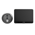 EZVIZ HP4 kültéri vezeték nélküli kukucskáló csengővel  4,3 hüvelyk, kétirányú video hívás, csengő, 4600 mAh, 512G - Image 16