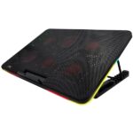 FroggieX FX-PC-P2-R HyperCooling notebook hütőpad telefontartóval