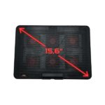 FroggieX FX-PC-P2-R HyperCooling notebook hütőpad telefontartóval - Image 5