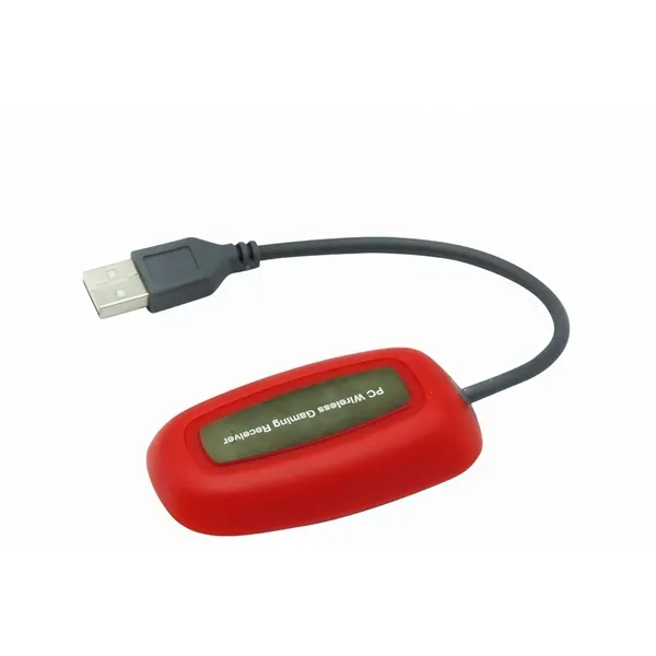PRC PRCX360PCWLSSR vezeték nélküli Xbox 360/PC USB adapterrel piros kontroller - Image 2