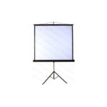 Funscreen Tripod 1:1 240cm×240cm hordozható 3 lábú állványos vetítővászon