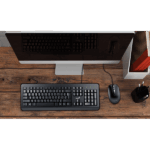 GENIUS Vezetékes Billentyűzet + egér KM-160 USB HUN Fekete - Image 2