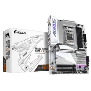 GIGABYTE Alaplap AM5 B650E AORUS ELITE X AX ICE AMD B650, ATX