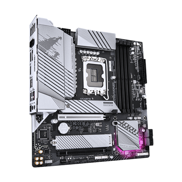 GIGABYTE Alaplap S1700 B760M AORUS ELITE WIFI6E GEN5 INTEL B760, mATX