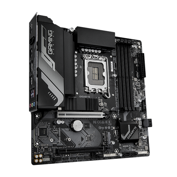 GIGABYTE_Alaplap_S1700_B760M_GAMING_X_WIFI6E_GEN5_INTEL_B760_mATX-i1674388.png GIGABYTE Alaplap S1700 B760M GAMING X WIFI6E GEN5 INTEL B760, mATX - Image 1