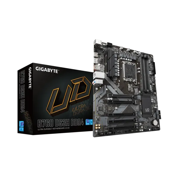 GIGABYTE Alaplap S1700 B760 DS3H DDR4 INTEL B760, ATX