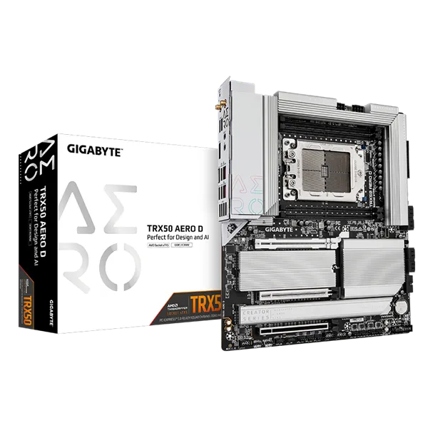 GIGABYTE Alaplap sTR5 TRX50 AERO D AMD TRX50, E-ATX
