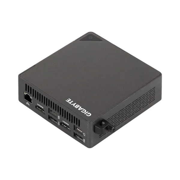GIGABYTE PC BRIX, Intel Core Ultra U7 255H 5.1GHz, 2xHDMI, Displayport (Type C), LAN, WIFI, BT, 7xUSB - Image 2