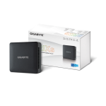 GIGABYTE PC BRIX, Intel Core i3 1315U 4.5GHz, 2xHDMI, Displayport (Type-C), LAN, WIFI, BT, 2.5" HDD hely, 6xUSB