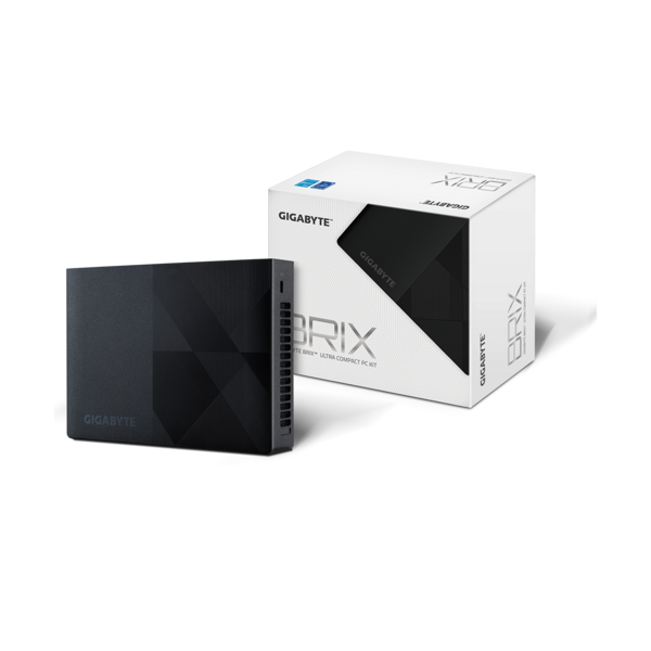 GIGABYTE PC BRIX, Intel Core i3 N305 3.8GHz, 2xHDMI, MiniDisplayport, LAN, WIFI, BT, 6xUSB - Image 1