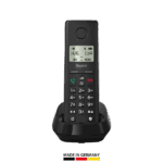 GIGASET DECT telefon, PURE 200, fekete