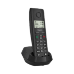 GIGASET DECT telefon, PURE 200, fekete - Image 8