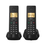 GIGASET DECT telefon, PURE 200 Duo, fekete - Image 5