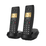 GIGASET DECT telefon, PURE 200 Duo, fekete - Image 7