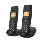 GIGASET DECT telefon, PURE 200 Duo, fekete - Image 8