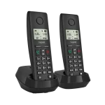 GIGASET DECT telefon, PURE 200 Duo, fekete - Image 9