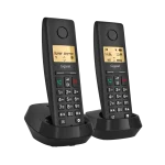 GIGASET DECT telefon, PURE 200 Duo, fekete - Image 11