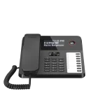 GIGASET Telefon DESK 600 telefon, fekete