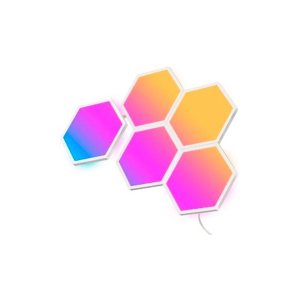 GOVEE_Glide_Hexa_Light_Panels_5db-i1695756.jpg GOVEE Glide Hexa Light Panels 5db - Image 1