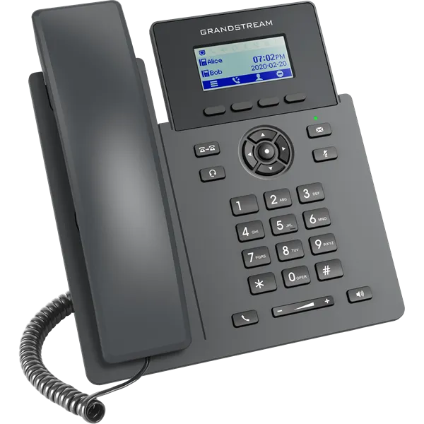 GRANDSTREAM IP Telefon 2 vonalas Carrier-Grade, HD színes LCD kijelző POE, GRP2601P