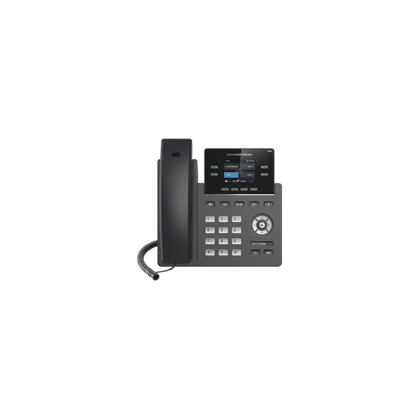 GRANDSTREAM IP telefon, GRP2612P, 2-line Carrier-grade, HD színes LCD kijelző, POE - Image 1