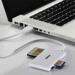 HAMA 181017, USB 3.0 SUPERSPEED "SLIM" MULTI KÁRTYAOLVASÓ, FEHÉR - Image 3