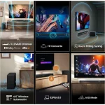 HISENSE AX3120Q Hangprojektor 3.1.2 CH 440W DTS:X Dolby Atmos, 440W, Fekete - Image 5