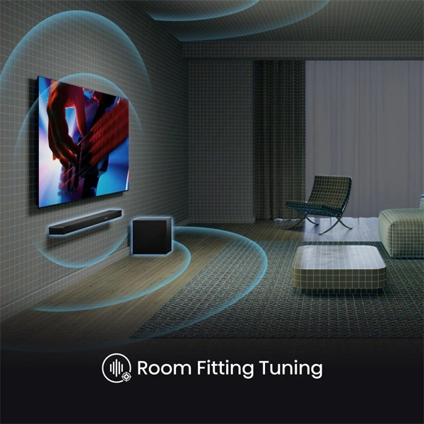HISENSE AX3120Q Hangprojektor 3.1.2 CH 440W DTS:X Dolby Atmos, 440W, Fekete - Image 7