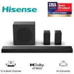 HISENSE AX5140Q Házimozi szett 5.1.4CH DTS/Dolby Atmos, 600W, Fekete - Image 2
