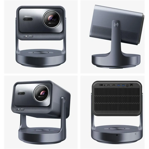HISENSE C2-Ultra Mini-Laser Projektor, 4K Ultra HD 3840x2160, 16:9, 65"-300", 3000lm, Fekete - Image 2