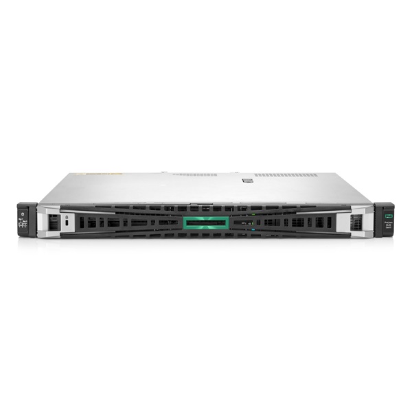 HPE rack szerver ProLiant DL20 Gen11, Xeon E-2436 6C 1P 2.90GHz, 1x32GB, 2x480GB SSD 4SFF, VROC, NC, 1x800W - Image 1