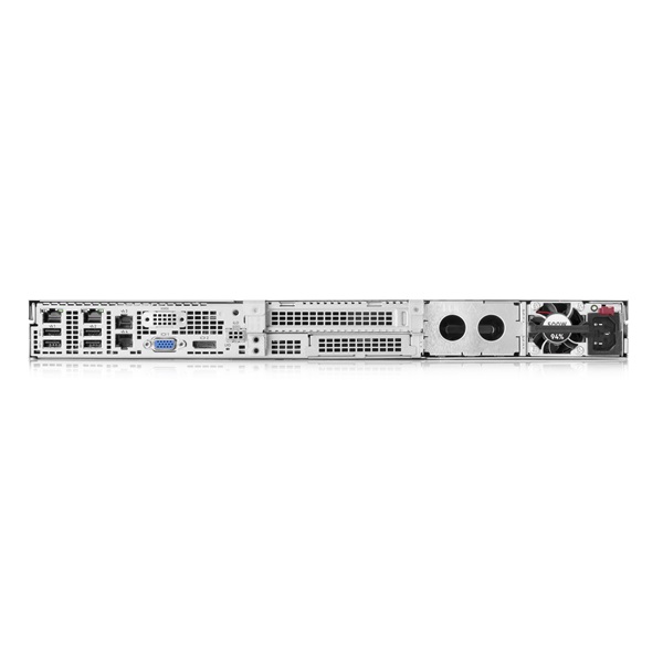 HPE rack szerver ProLiant DL20 Gen11, Xeon E-2436 6C 1P 2.90GHz, 1x32GB, 2x480GB SSD 4SFF, VROC, NC, 1x800W - Image 2