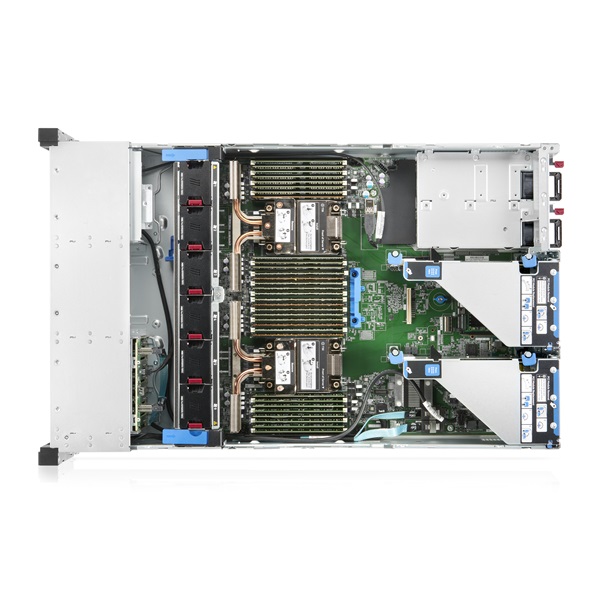 HPE rack szerver ProLiant DL380 Gen10 Plus, Xeon-S 8C 4309Y 2.8GHz, 2x32GB, 2x480GB SSD 8SFF, SR416i-a, 2x800W - Image 3