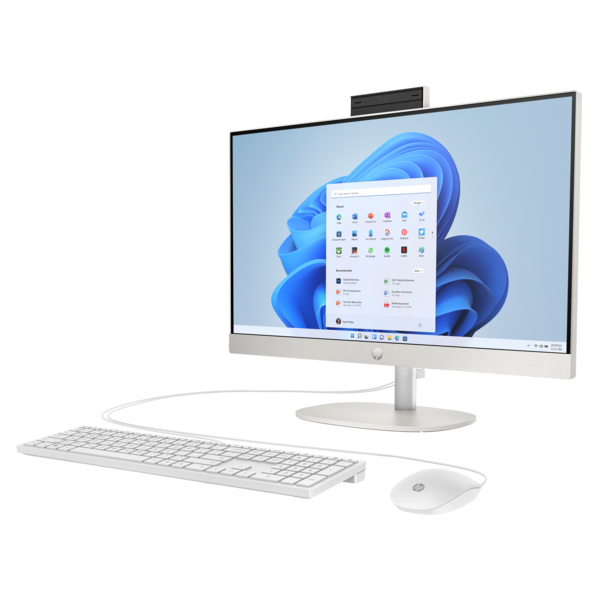 HP AIO 24-cr1001nn 23.8" FHD AG IPS, Core Ultra5-125U 1.3GHz, 8GB, 512GB SSD, Win 11, fehér - Image 2